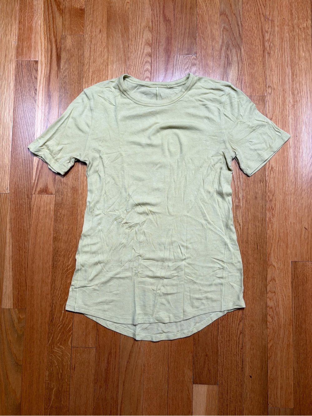 lululemon athletica Short Sleeve Crewneck Tee in Light Olive